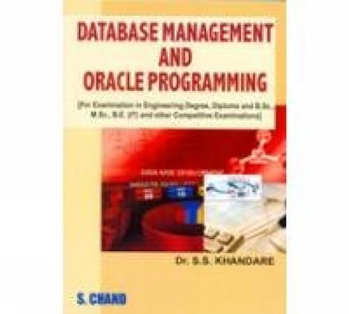 9788121922838: Database Management and Oracle Programming