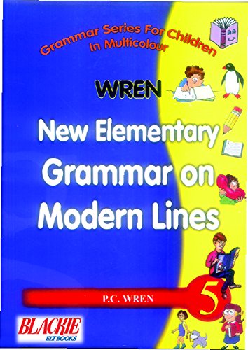 Stock image for New Elementary Grammar On Modern Lines Book-5 for sale by HPB-Red