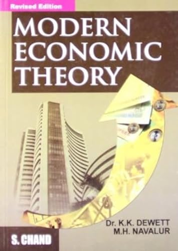 Imagen de archivo de Modern Economic Theory a la venta por HPB-Red