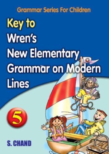 Key to New Elementary English Grammar 5 (9788121927062) by Wren, P.C.