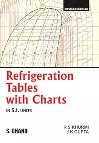 9788121928298: Refrigeration Tables with Charts