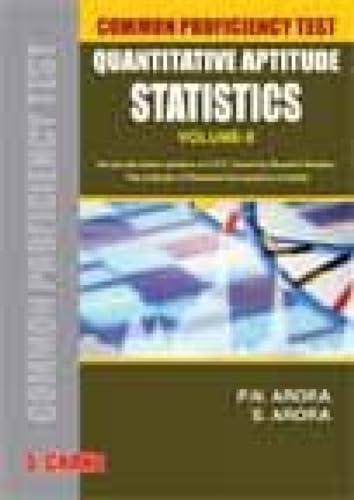 Beispielbild fr Quantitative Aptitude Statistics zum Verkauf von Blackwell's
