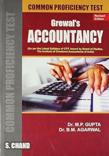 9788121928717: Grewals Accountancy: Common Proficiency Test Gupta, M. P. and Agarwal, B. M.