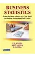 9788121929585: Business Statistics for B.Com [Dec 01, 2010] Arora, P. N. and Arora, Amit