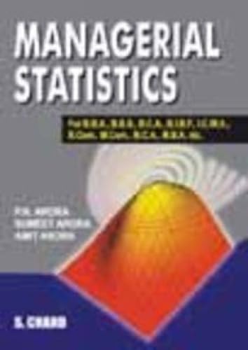 Imagen de archivo de Managerial Statistics a la venta por Blackwell's