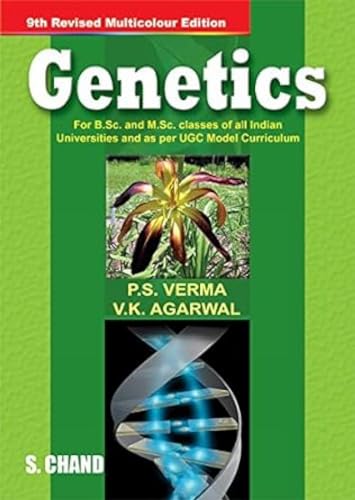 Beispielbild fr Genetics: for B.Bc and M.Sc. Classes of All Indian Universities zum Verkauf von medimops