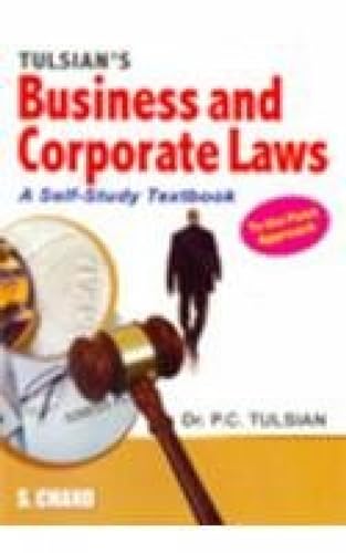 Imagen de archivo de Tulsian's Business and Corporate Laws a la venta por Blackwell's