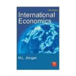 International Economics (9788122000917) by M.L. Jhingan