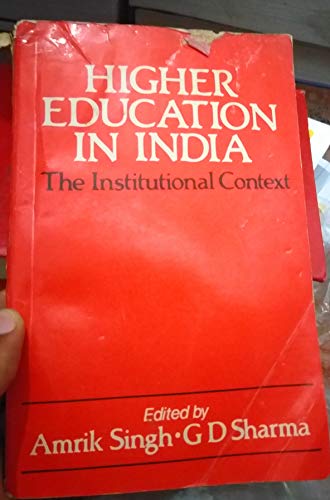 Stock image for Higher Education in India for sale by dsmbooks