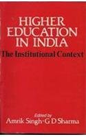 Stock image for Higher Education In India : The Institutional Context for sale by Books in my Basket