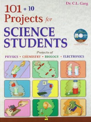 9788122313888: 101+10 Projects For Science Students (With Cd)