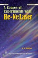 Stock image for A Course of Experiments with He-Ne Lasers for sale by Books Puddle