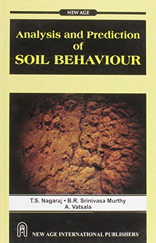 Beispielbild fr Analysis and Prediction of Soil Behaviour zum Verkauf von dsmbooks