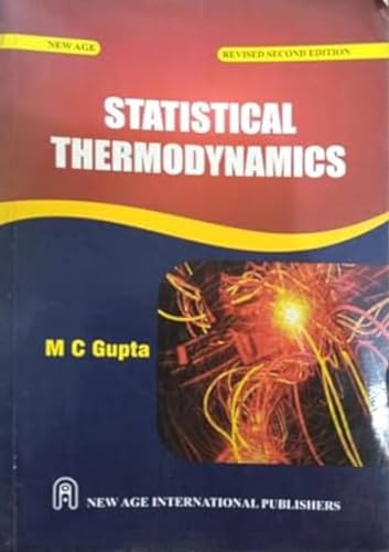 9788122410662: Statistical Thermodynamics