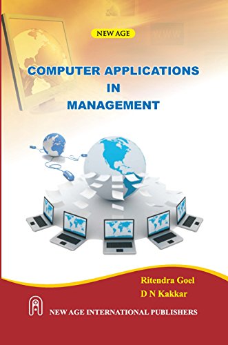 Beispielbild fr Computer Applications in Management zum Verkauf von Books Puddle