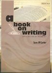9788122417463: A BOOK ON WRITING
