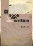 9788122417463: A Book on Writing