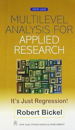 Stock image for Multilevel Analysis for Applied Research, 1 Ed. for sale by Books in my Basket