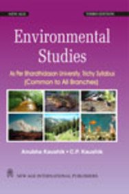 9788122422726: Environmental Studies: As Per Bharathidasan University, Trichy Syllabus)