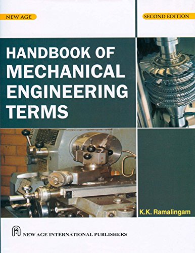 9788122426083: Handbook of Mechanical Engineering Terms