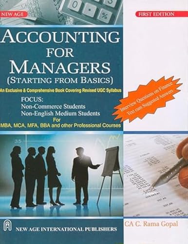 9788122426120: Accounting For Managers