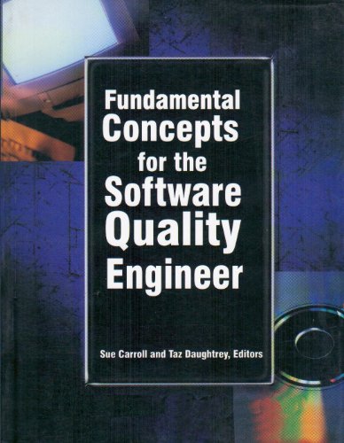 9788122431070: Fundamental Concepts for the Software Quality Engineer, Volu