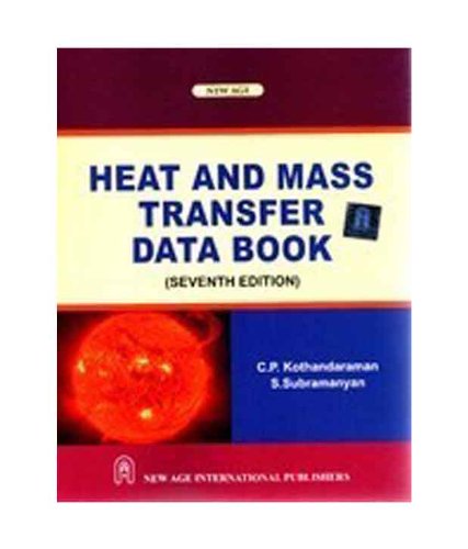 9788122431230: Heat and Mass Transfer Data Book