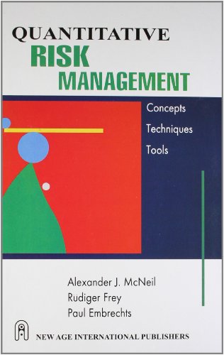 Imagen de archivo de Quantitative Risk Management a la venta por Majestic Books