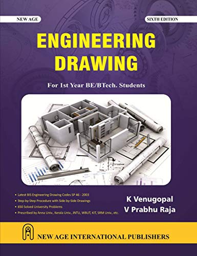 Stock image for Engineering Drawing (All India), 6 Ed. for sale by Books in my Basket