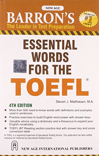 Imagen de archivo de Essential Words for the TOEFL a la venta por Majestic Books