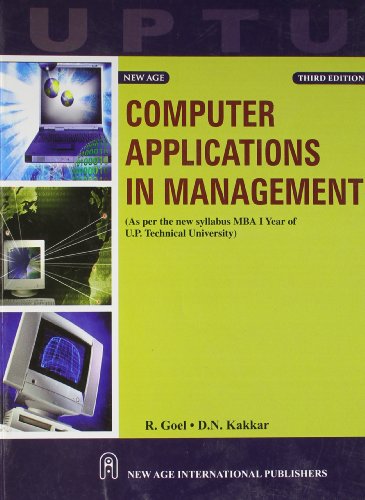 Beispielbild fr Computer Applications in Management zum Verkauf von Books Puddle