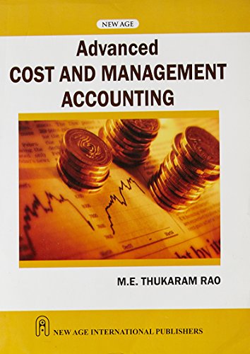 9788122432602: Advanced Cost and Management Accounting