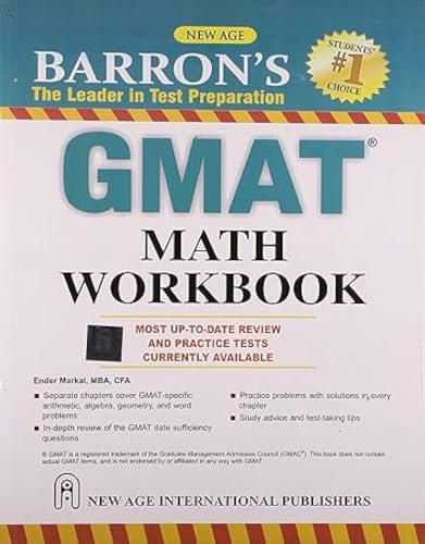 Beispielbild fr Barrons Gmat Math Workbook zum Verkauf von AwesomeBooks