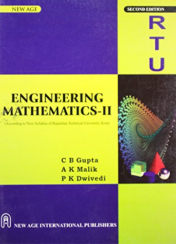 Imagen de archivo de Engineering Mathematics-II (RTU) a la venta por Books Puddle