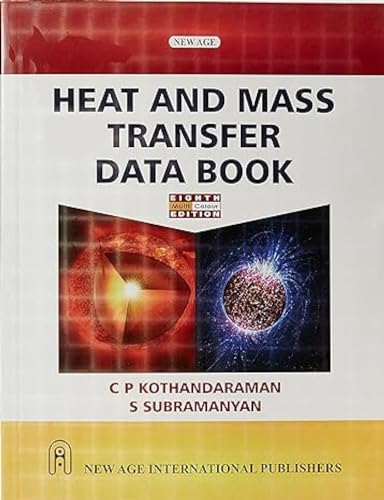 9788122435955: Heat and Mass Transfer Data Book