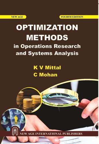 9788122440263: Optimization Methods in Operations Research and Systems Analysis
