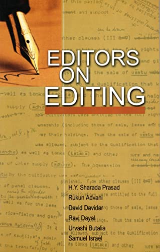 Imagen de archivo de Editors on Editing a la venta por Books Puddle