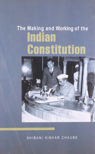 Imagen de archivo de The Making and Working of the Indian Constitution a la venta por Books Puddle