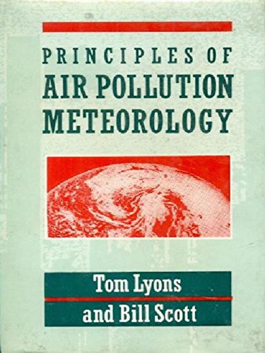 Principles of Air Pollution Meteorology (9788123900087) by [???]