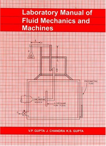 Stock image for Laboratory Manual of Fluid Mechanics and Machines for sale by Books Puddle