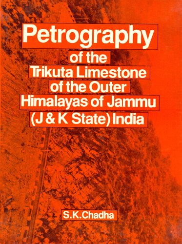 9788123900452: Petrography of Trikuta Limestone of Outer Himalayas of J & K State India