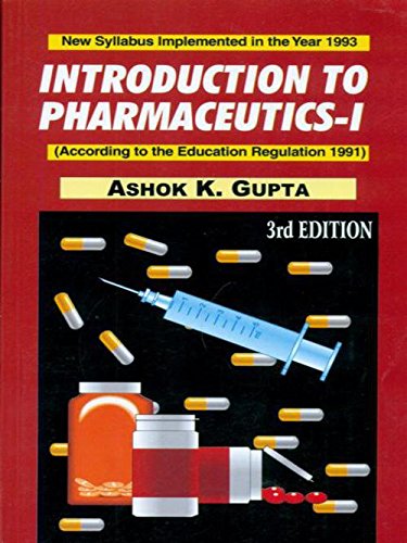 9788123902739: Introduction To Pharmaceutics I 3Ed (Pb 2019): v. 1