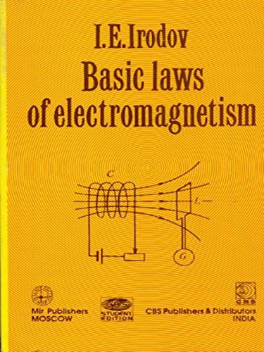 Beispielbild fr Basic Laws of Electromagnetism zum Verkauf von Books Puddle