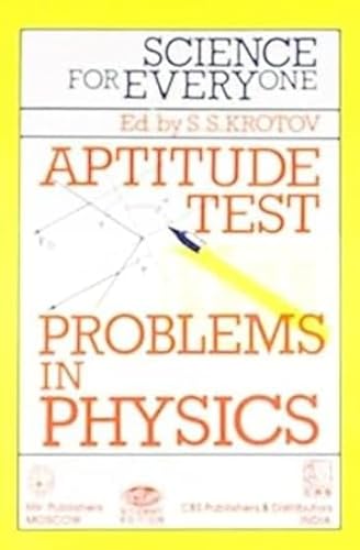 Imagen de archivo de Aptitude Test Problems in Physics a la venta por Majestic Books