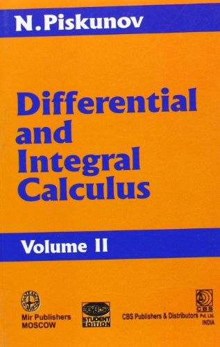 9788123904931: Differential And Integral Calculus Vol 2 (Pb 1996): v. II