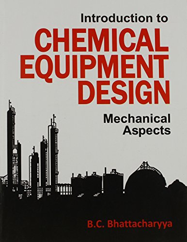 9788123909455: Introduction To Chemical Equipment Design Mechanical Aspects (Pb 2017): Mechanical Aqspects