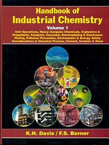 9788123910567: Handbook of Industrial Chemistry: Volume 1