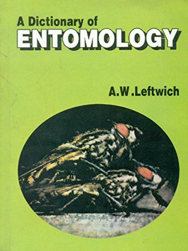 9788123911113: A Dictionary Of Entomology