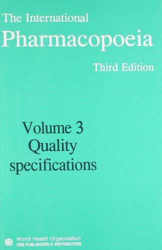 9788123911540: International Pharmacopeia Vol. III