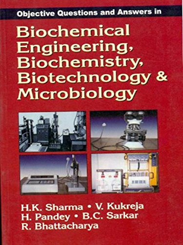 9788123914152: Objective Questions And Answers In Biochemical Engineering, Biochemistry, Biotechnology & Microbiology